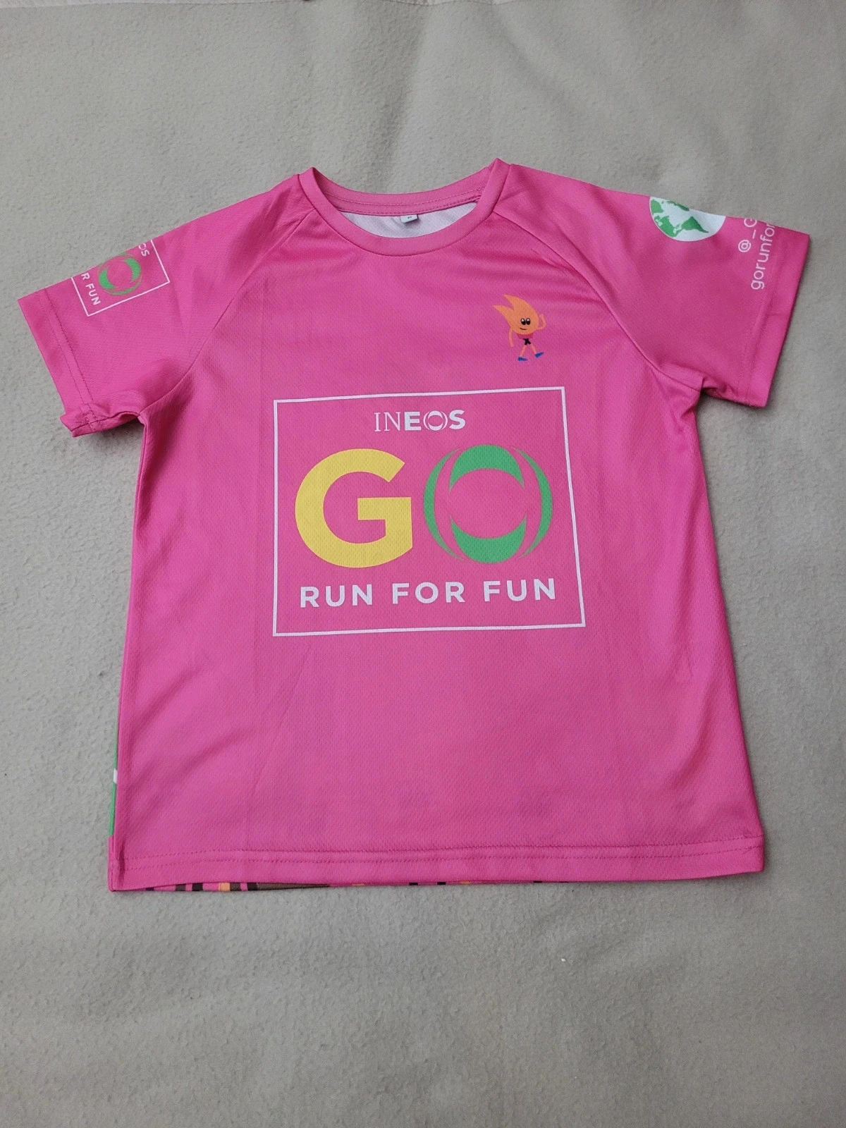 T-shirt de sport S enfant run for fun